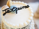 Je t'aime - Cake Topper