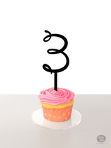 # 3 - Cake Topper - Black