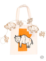 Bison x Manitoba - Tote Bag