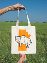 Bison x Manitoba - Tote Bag
