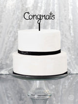 Congrats - Cake Topper