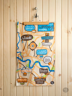 Winnipeg Eats - Tea Towel