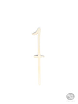 # 1 - Cake Topper - Wood