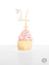 # 4 - Cake Topper - Wood
