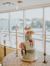 Forever Yours - Wooden Cake Topper
